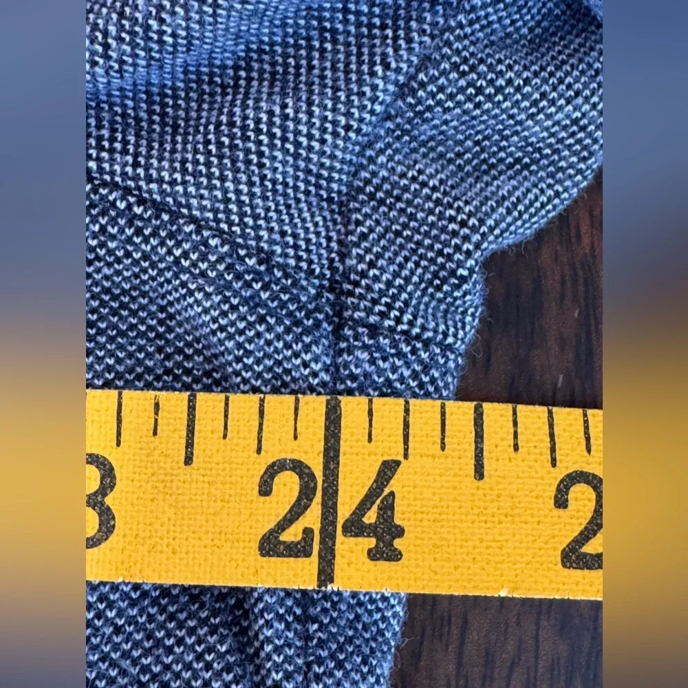 Banana republic navy blue pin point spotted men’s XL polo all cotton EUC‎